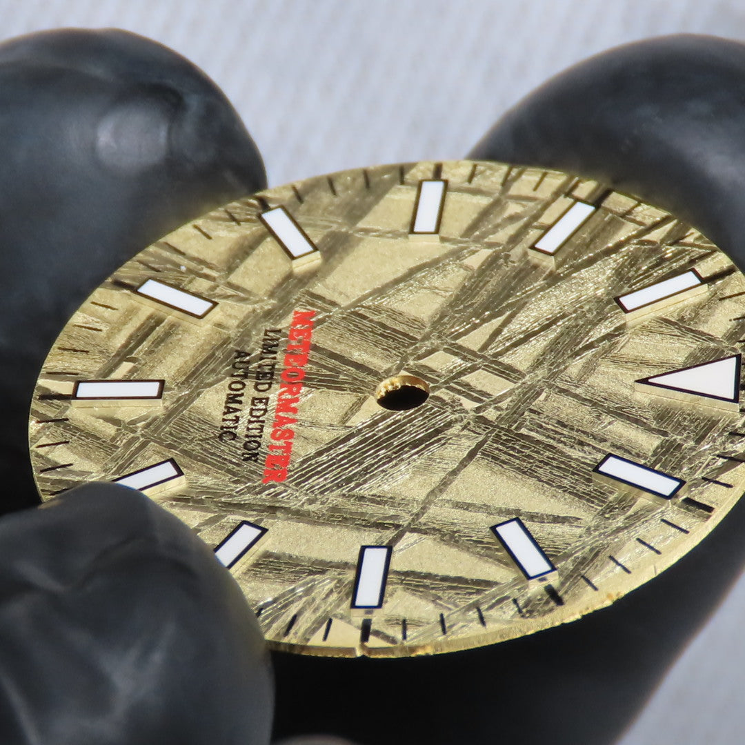 Dial maker - Gold Meteorite Dial for NH Movement