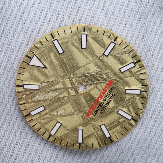 Dial maker - Gold Meteorite Dial for NH Movement