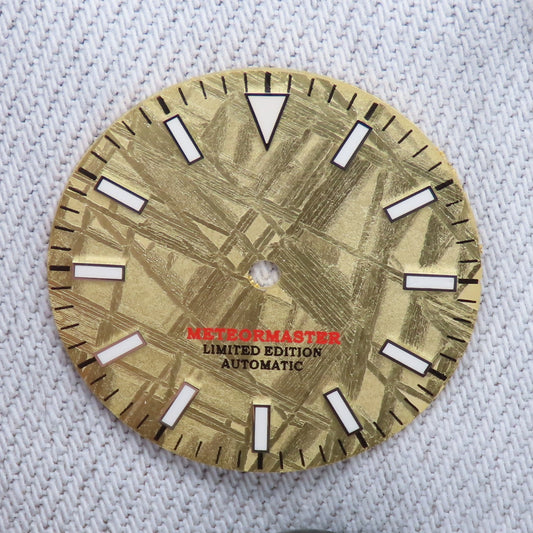Dial maker - Gold Meteorite Dial for NH Movement