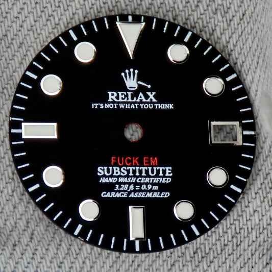 Dial Maker - Matte Black Relax Dial