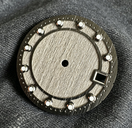 Dial Maker - Natural Wooden Dial for NH35 Movement
