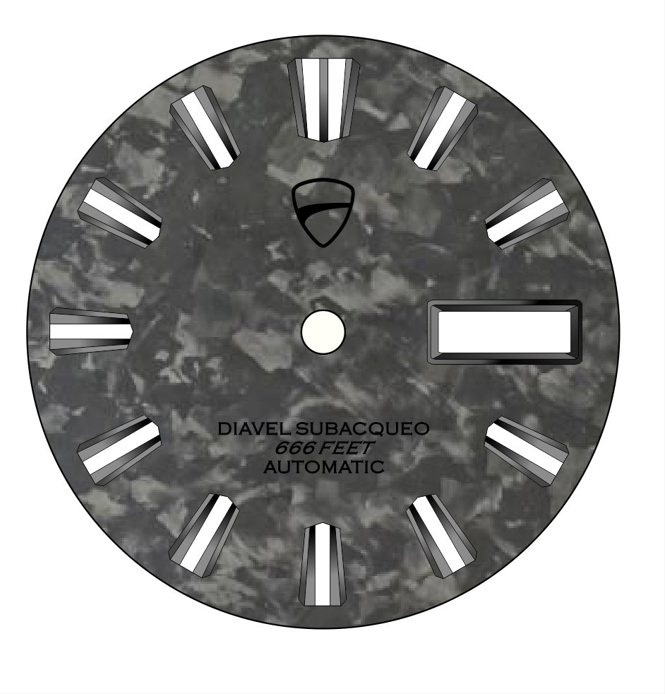 Dial Maker Custom Carbon Dial Service