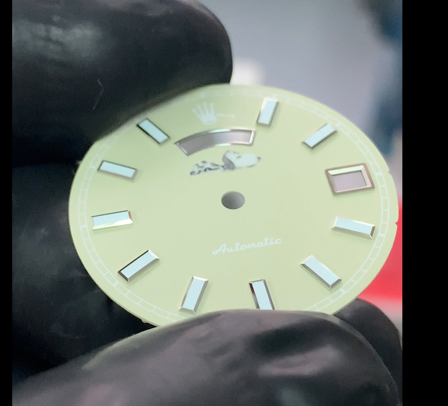 Dial maker - SP-03 snoopy Dial With Full lume day /date wheel for NH36