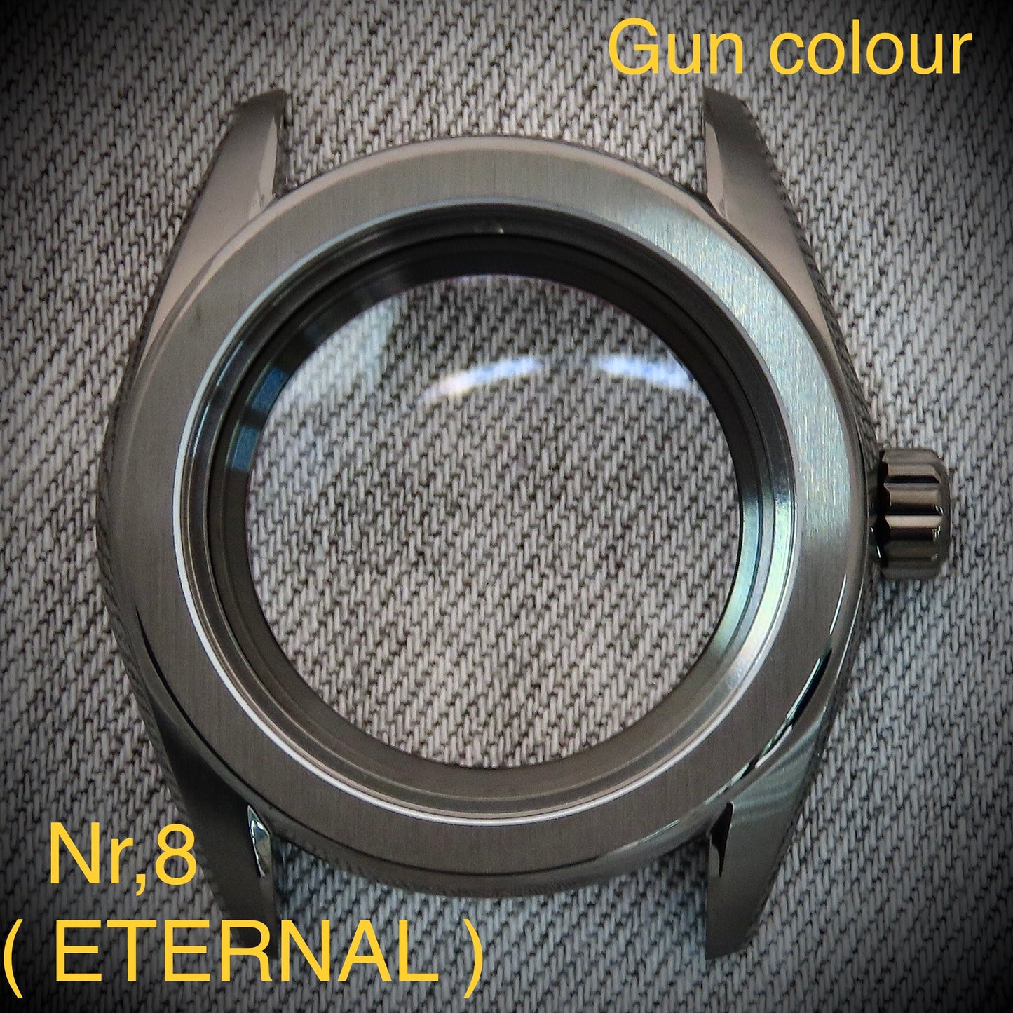 Dial Maker - Custom Case Model-NR 8 IP Gun Metal Grey