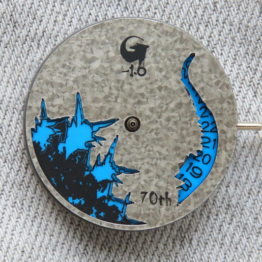 Dial maker - Snowflake Blue Godzilla Dial with Full Blue date disc
