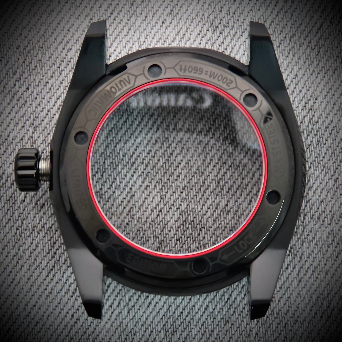 Dial Maker - Custom Case Model-NR 8 IP Black