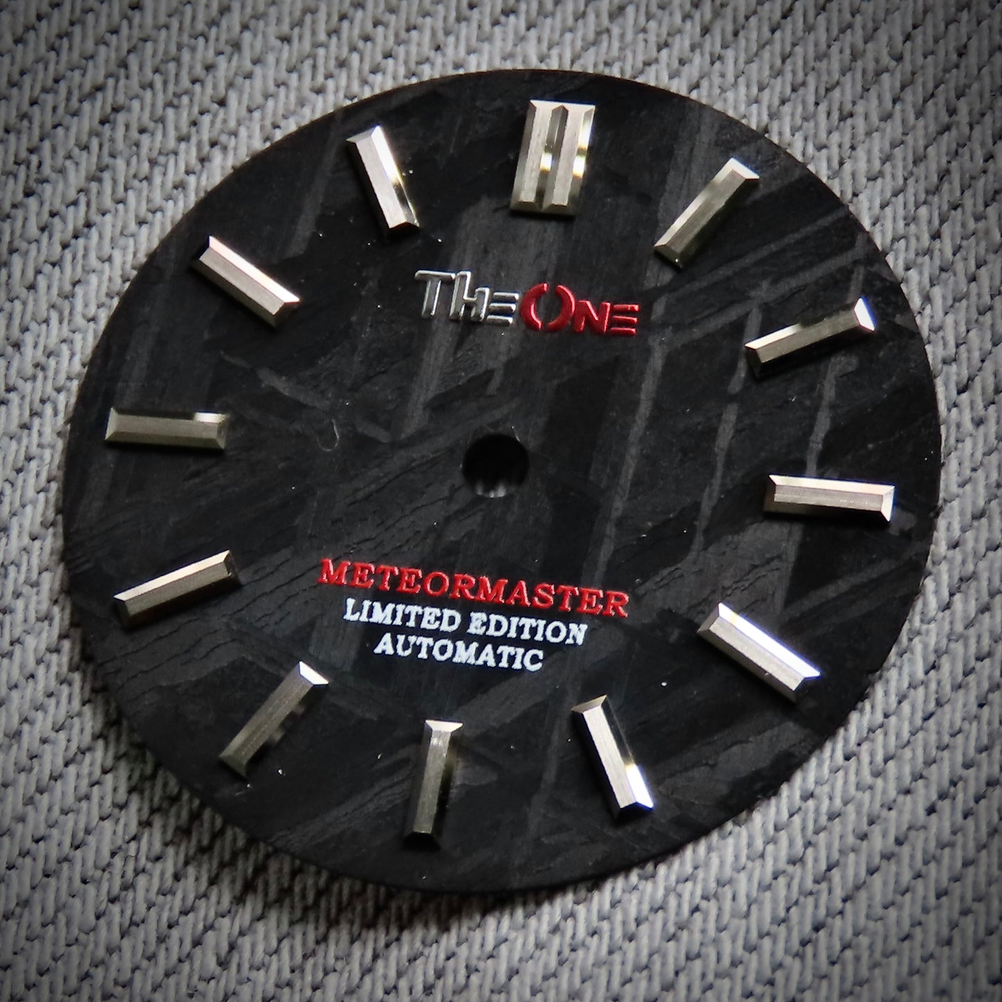 Dial Maker - Black Meteorite Dial