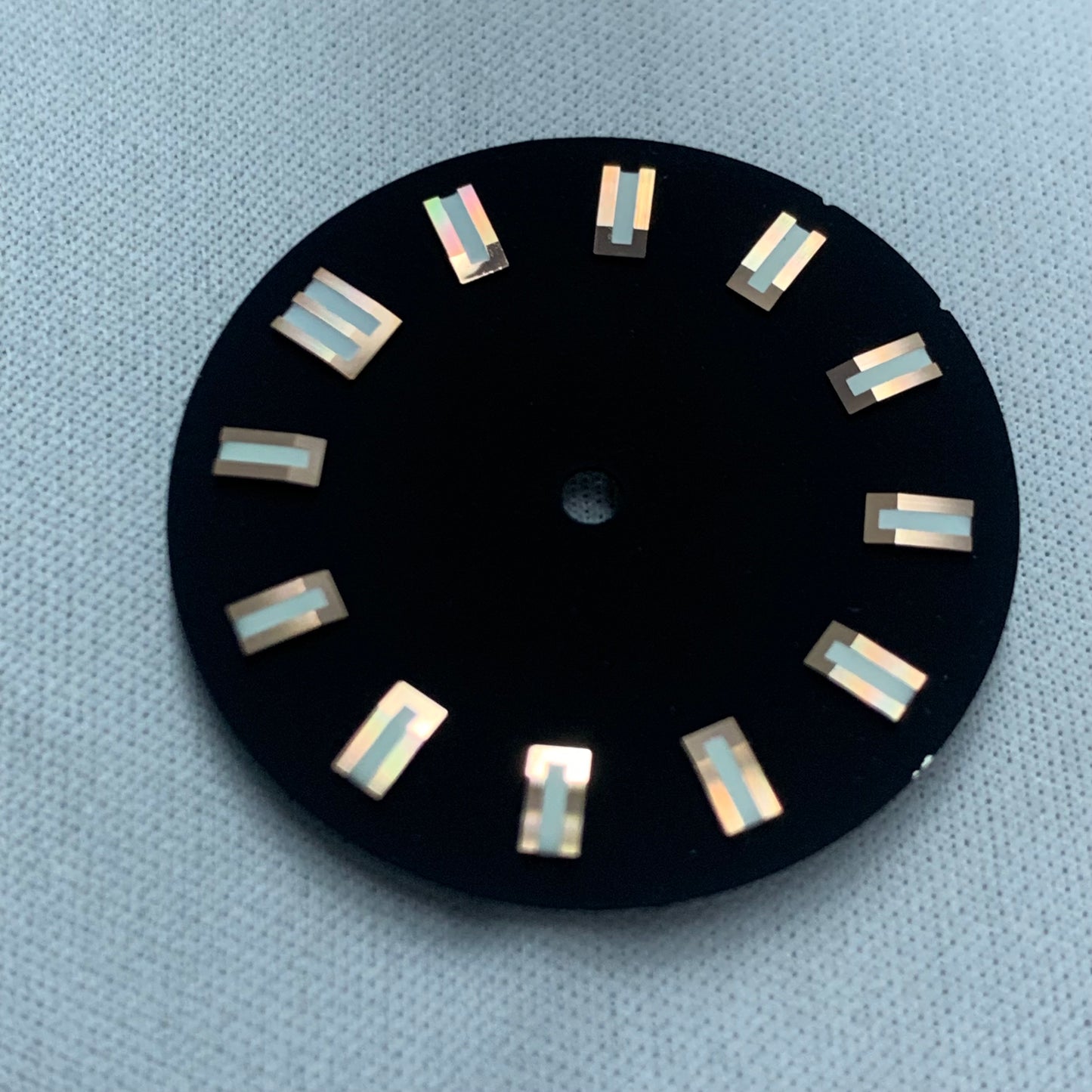 Dial maker - Rose Gold Indices with Swiss super Luminova
