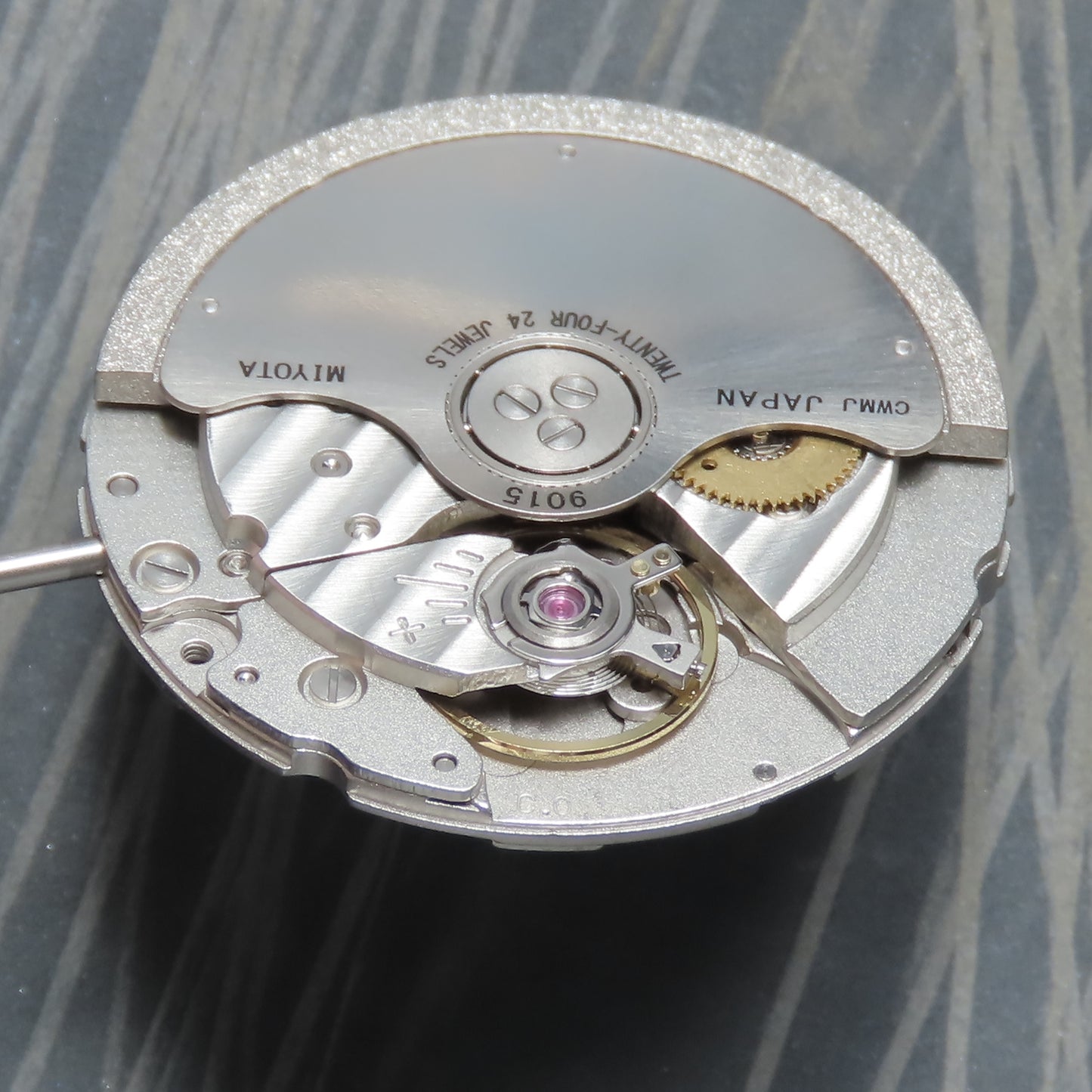 Miyota 9015 ultra-thin premium Automatic Movement (silver color)