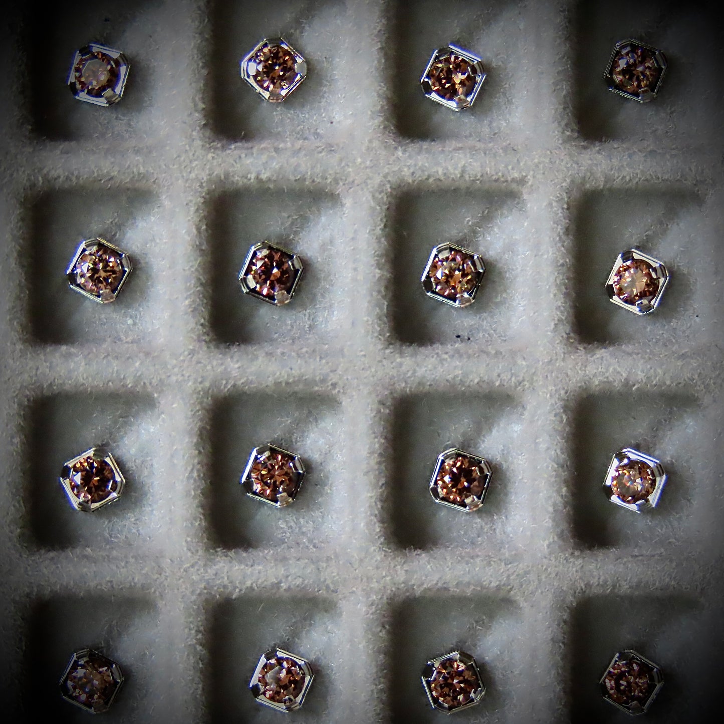 Dial maker - Sky Blue dial with white Gemstone