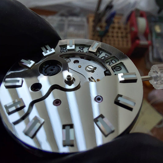 Dial Maker - Stainless steel Skeletonized Dial for NH35 (Fit 3.8o’clock )