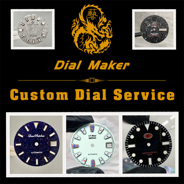 Seiko Mod Custom Watch Dial Manufacturer Dial Maker Custom Dial