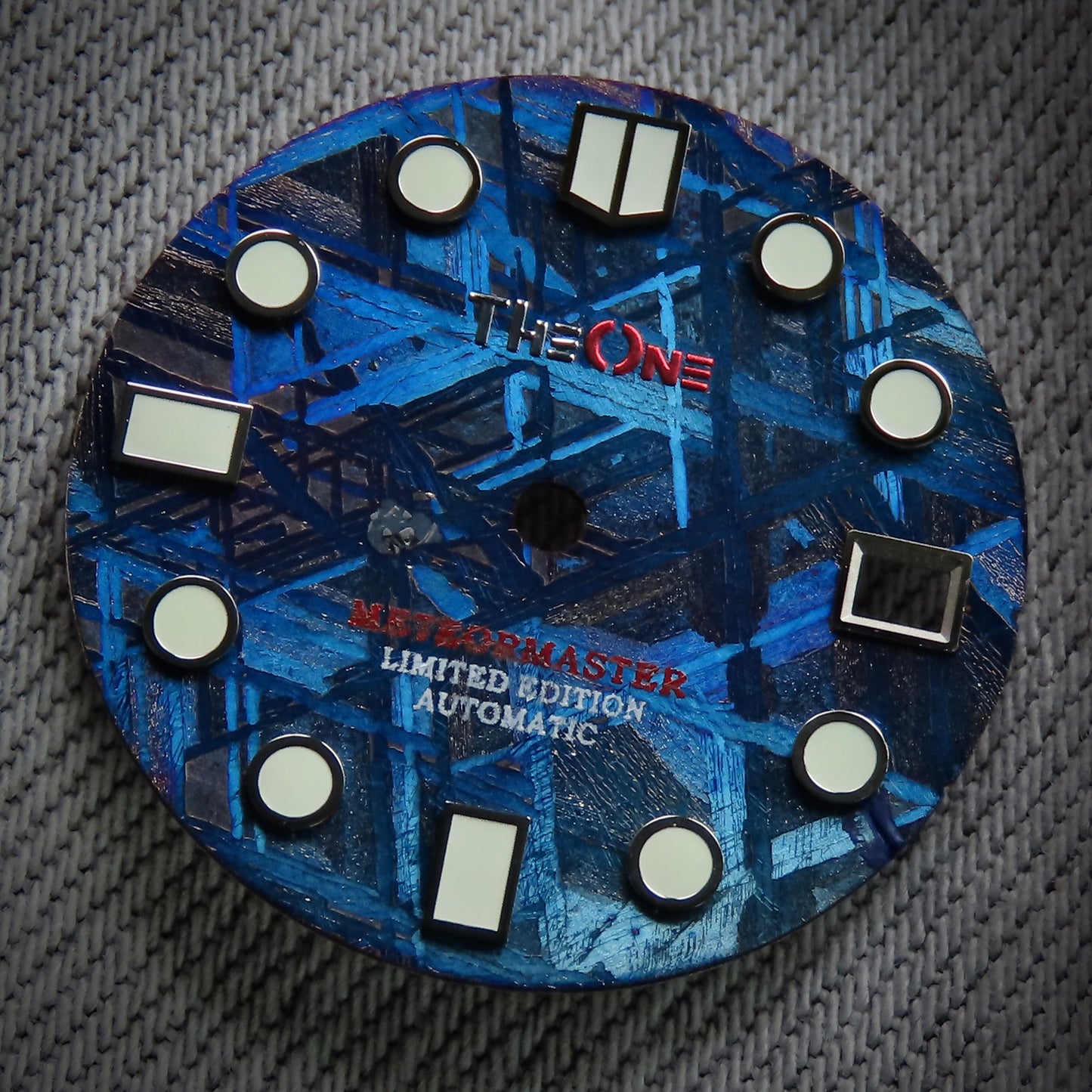 Dial maker - Blue / Purple Meteorite Dial