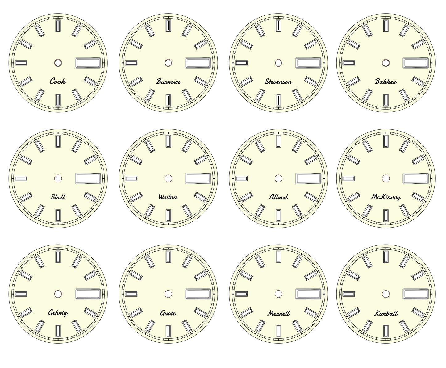 Dial Maker - Custom Dial Service