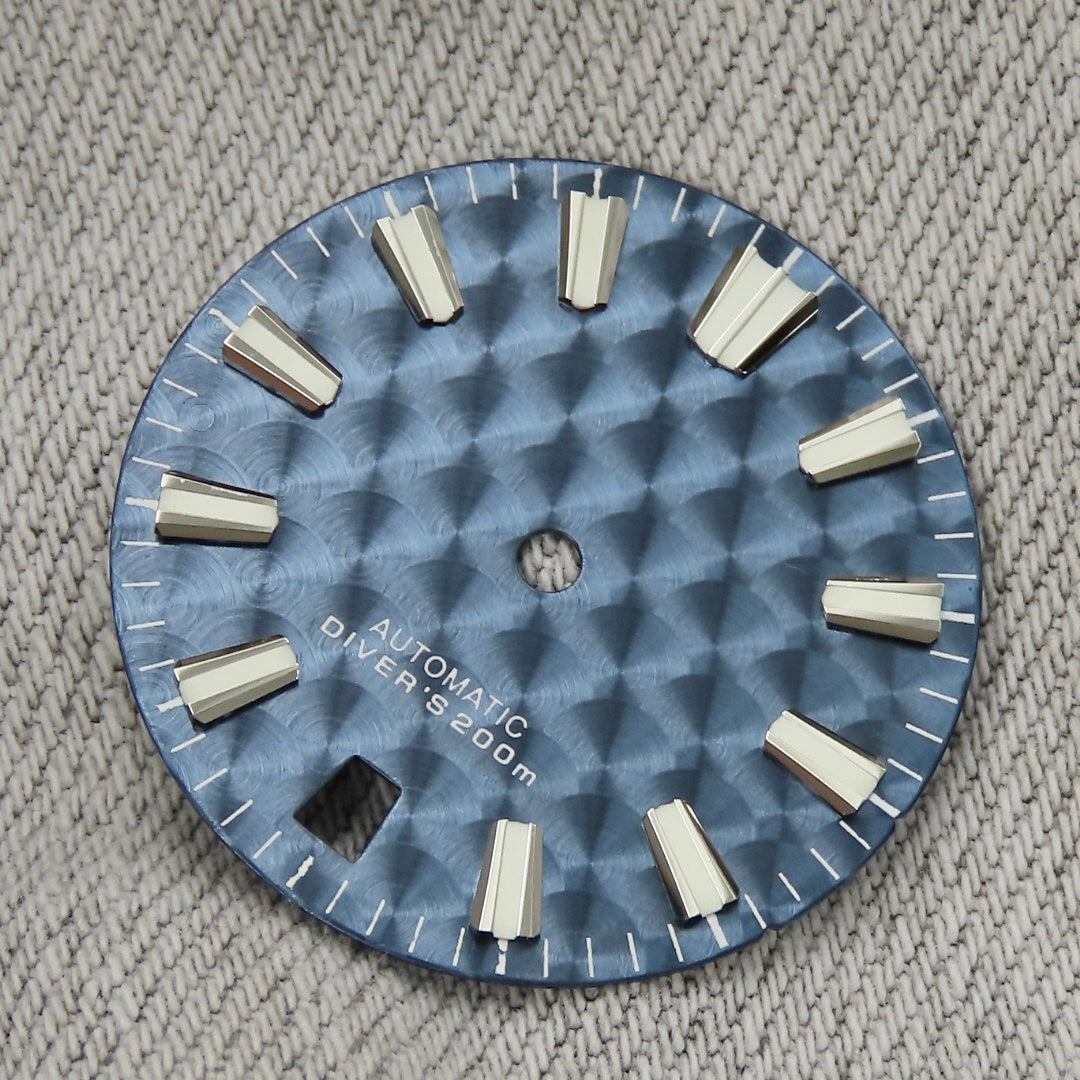 Dial Maker - Perlage dial /BGW9 Lume # 1 with date wheel BGW9
