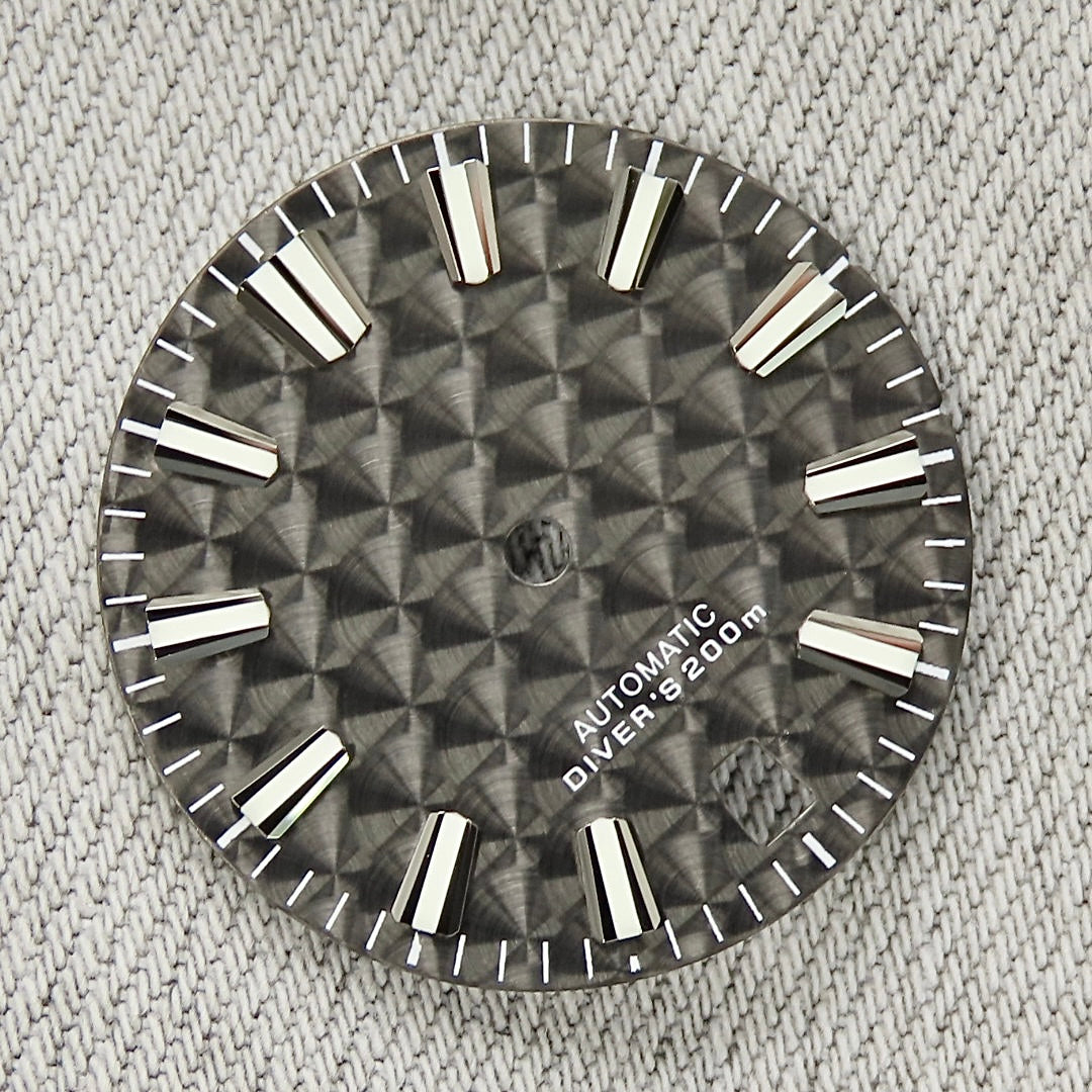 Dial Maker - Perlage dial /BGW9 Lume # 1 with date wheel BGW9