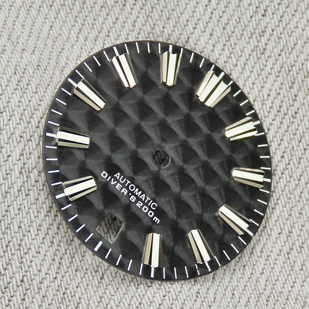 Dial Maker - Perlage dial /BGW9 Lume # 1 with date wheel BGW9