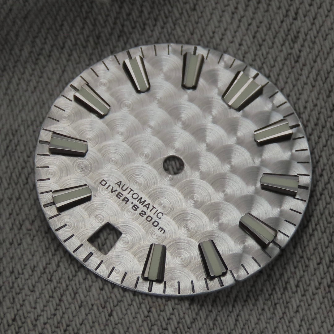 Dial Maker - Perlage dial /BGW9 Lume # 1 with date wheel BGW9
