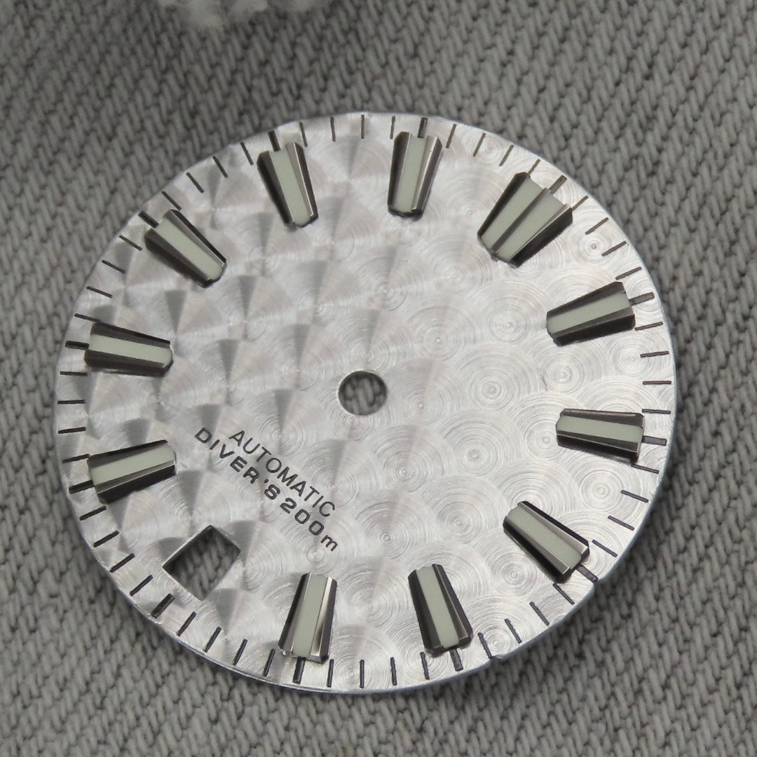 Dial Maker - Perlage dial /BGW9 Lume # 1 with date wheel BGW9