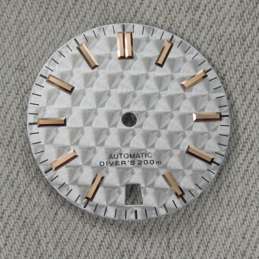 Dial Maker - Perlage dial #2 with date wheel