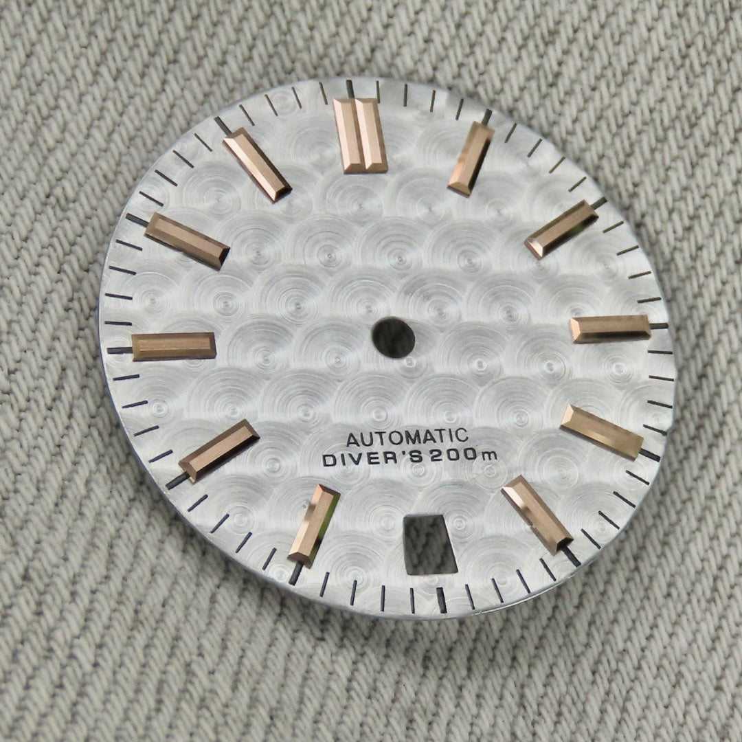 Dial Maker - Perlage dial #2 with date wheel