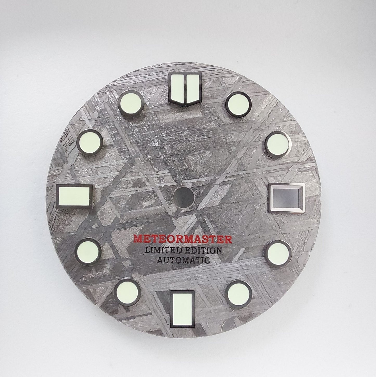 Dial Maker - Grey/Natural Meteorite Dial
