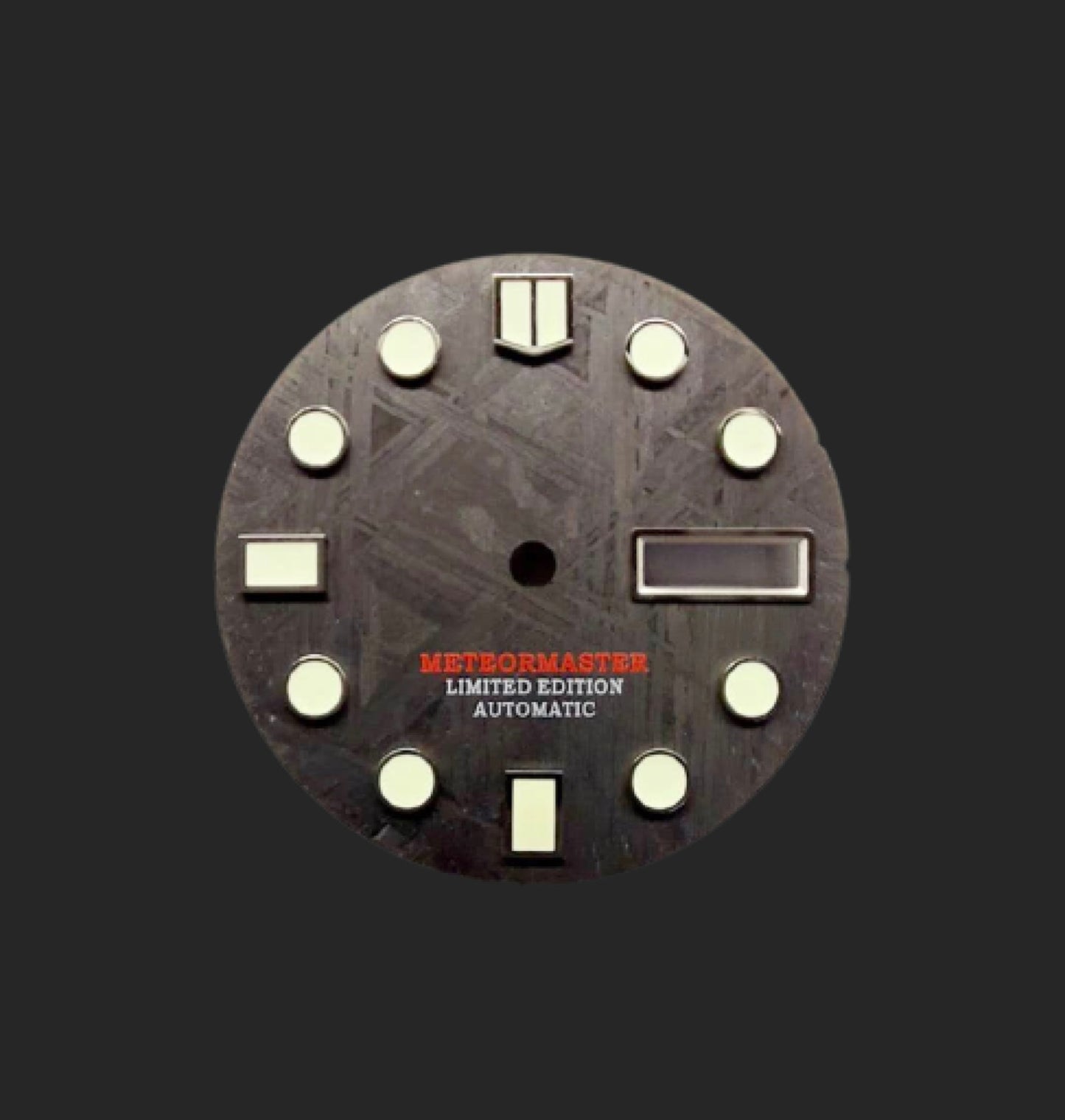 Dial Maker - Black Meteorite Dial