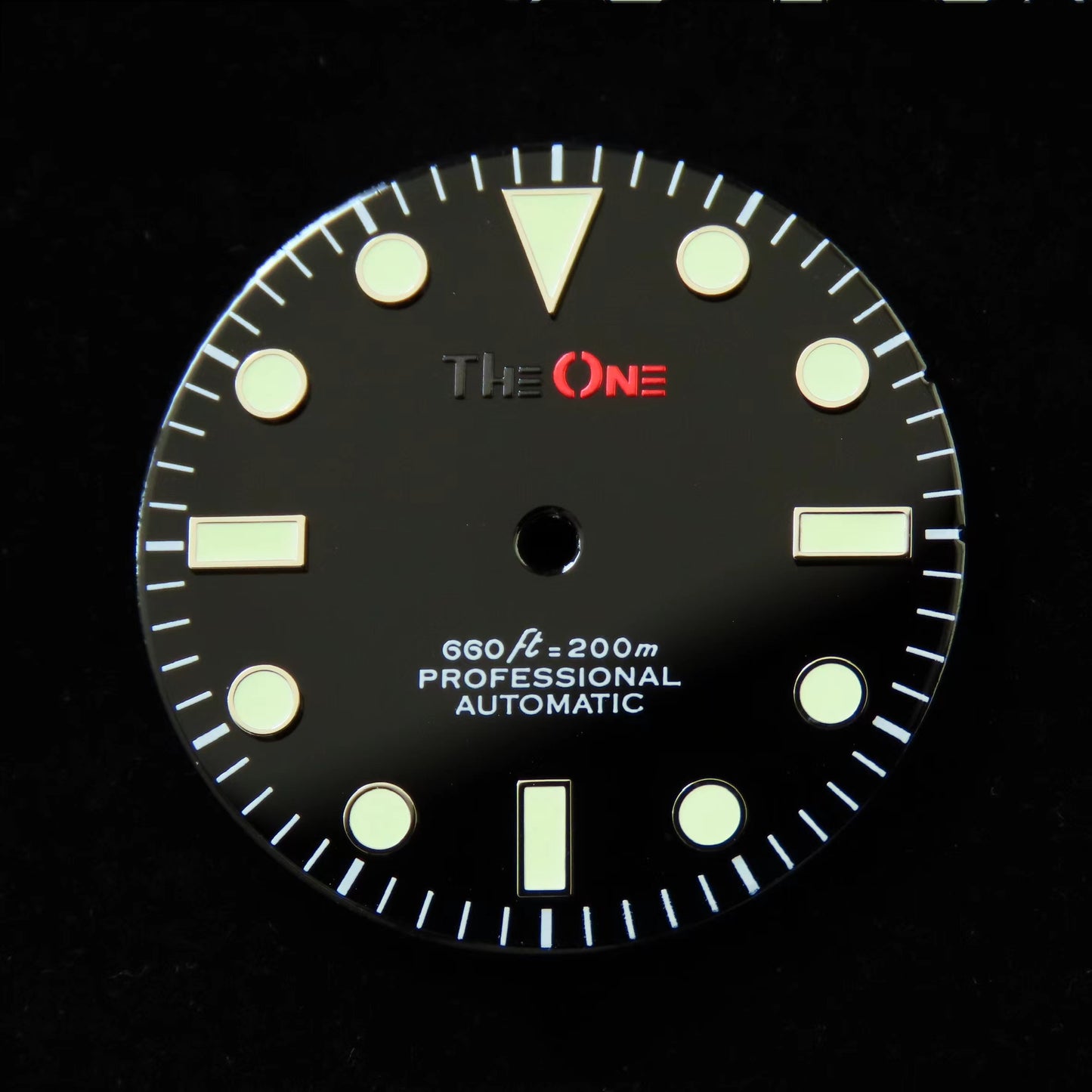 Dial maker - Black Enamel Dial