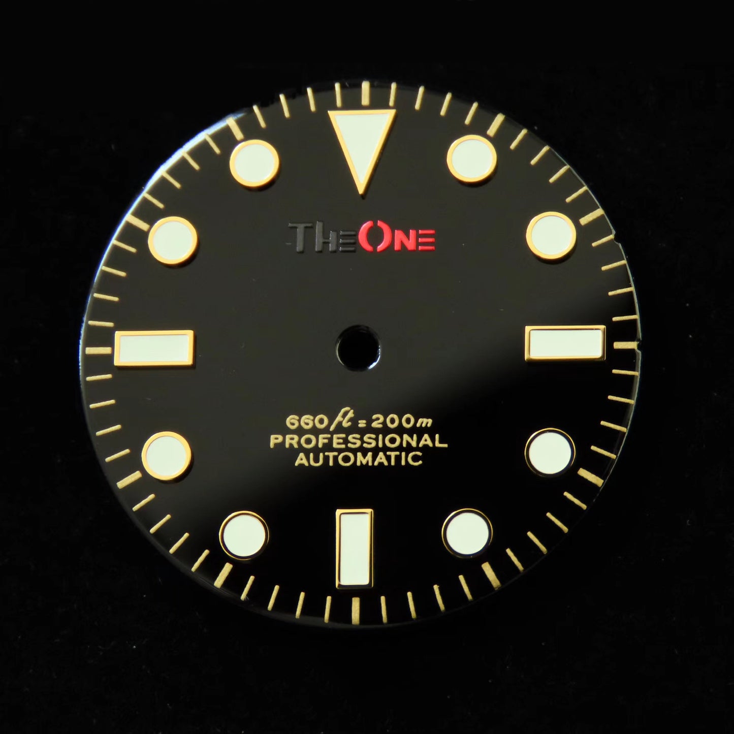 Dial maker - Black Enamel Dial