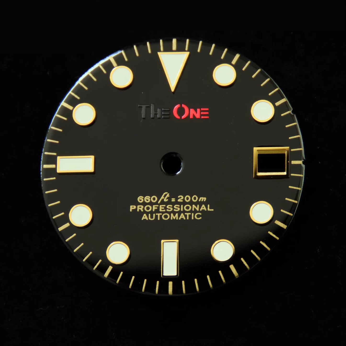 Dial maker - Black Enamel Dial