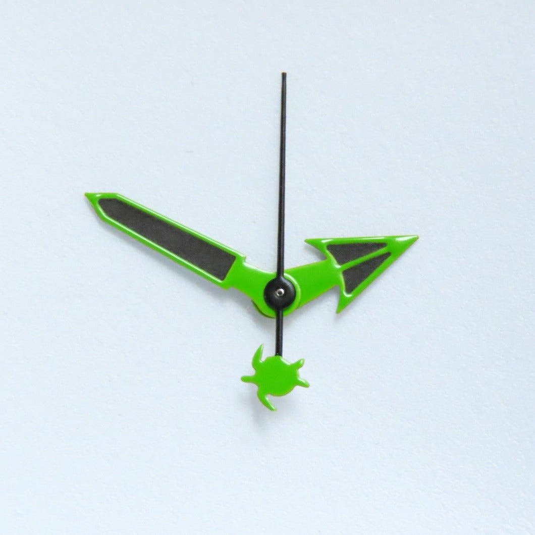 Dial Maker - Monster/Turtle Blackout Hands for Seiko Mods