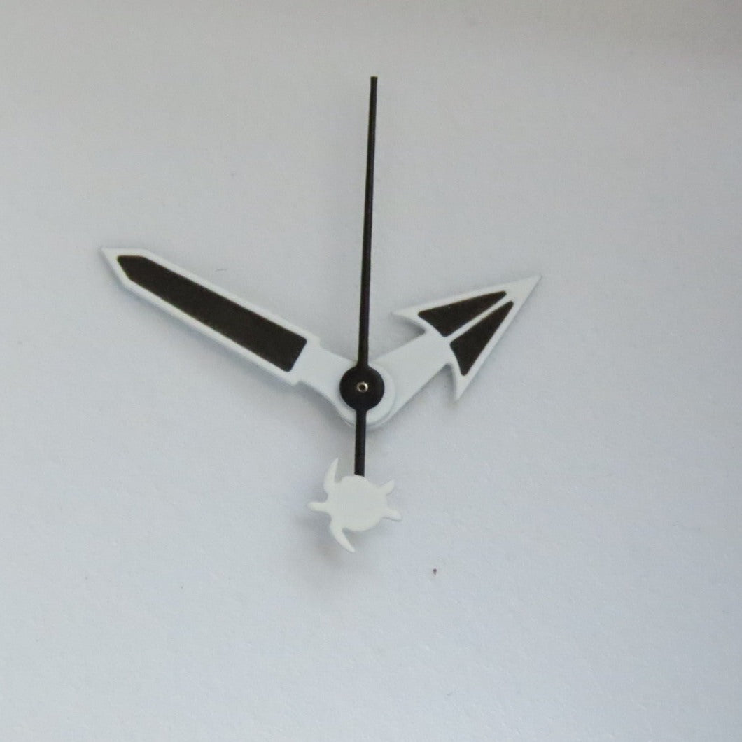 Dial Maker - Monster/Turtle Blackout Hands for Seiko Mods