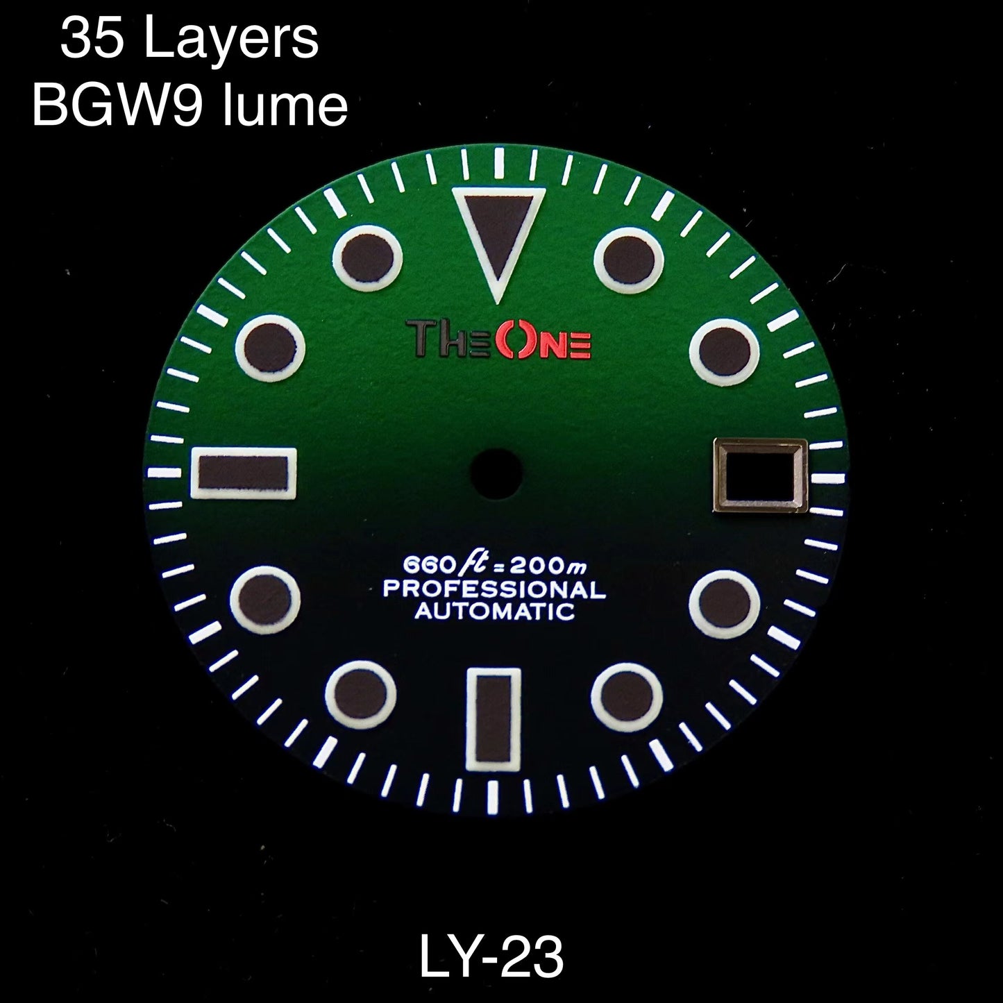 Dial maker - 50 layers lume dial