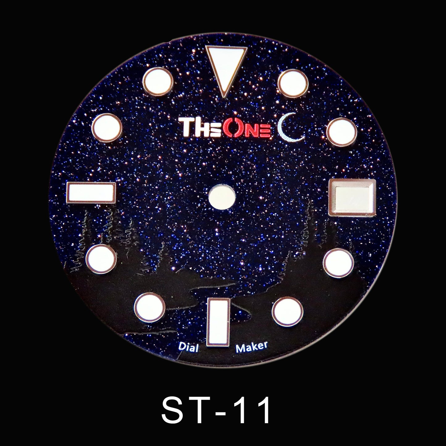 Dial maker - Blue gold Stone dial