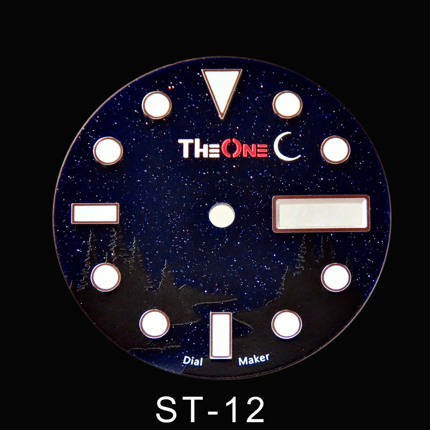 Dial maker - Blue gold Stone dial