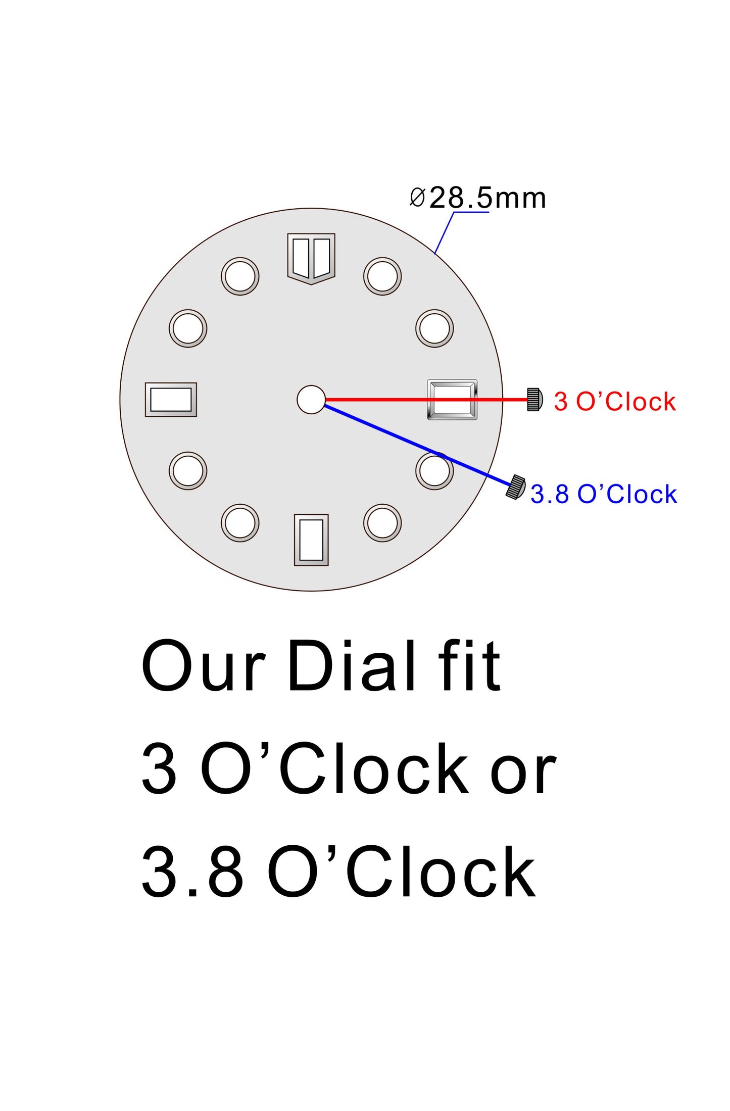 Dial maker - 50 layers lume dial