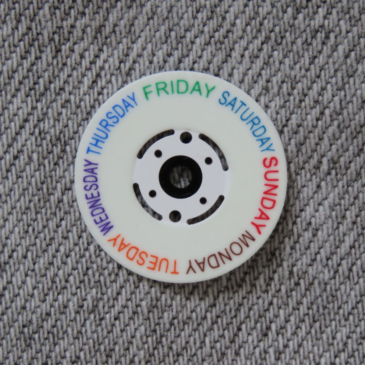 Dial maker - NH35/36A Day/ Date Wheel Disc Ful lume