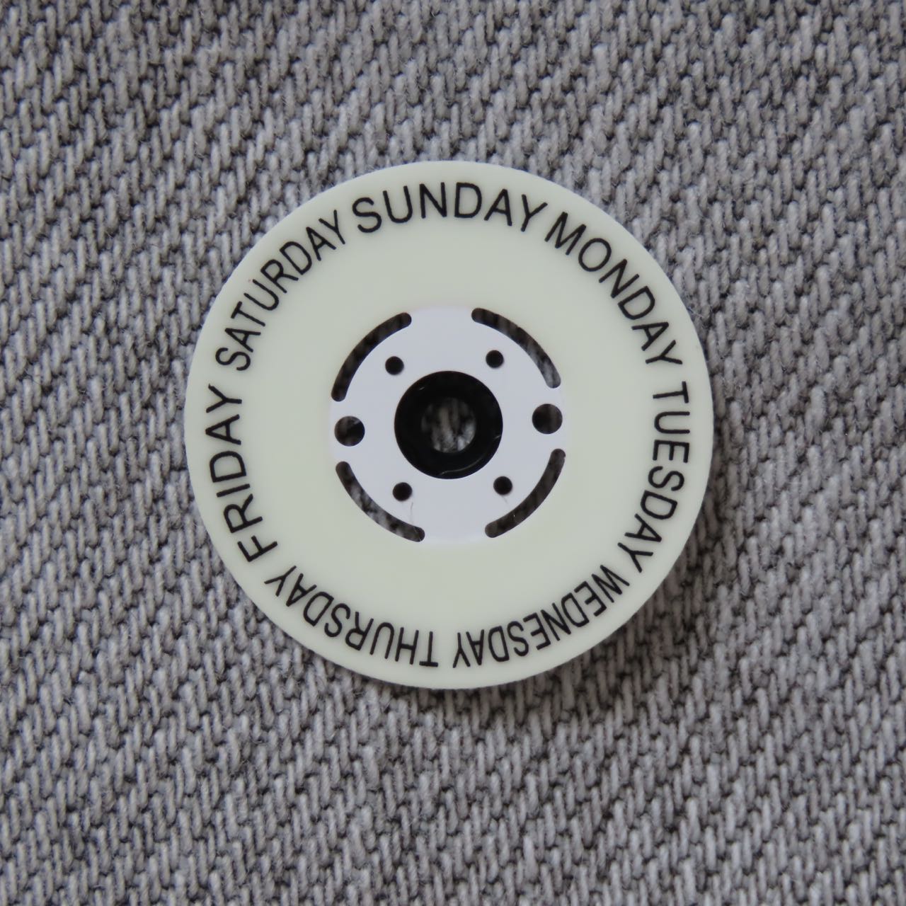 Dial maker - NH35/36A Day/ Date Wheel Disc Ful lume