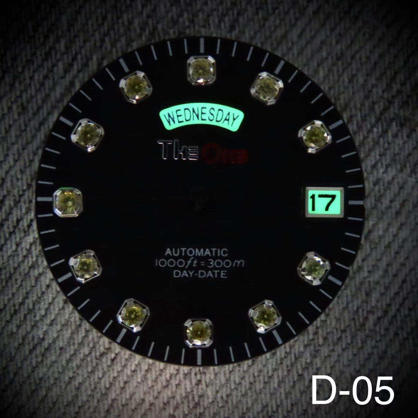 Dial maker - Yellow Gemstone Dial For Seiko NH36 Movement