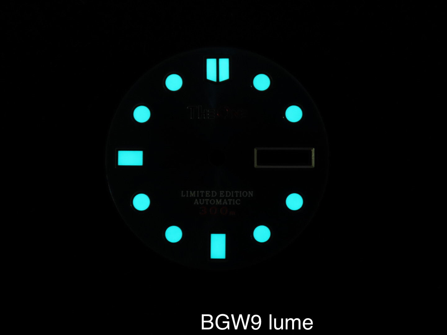 Dial maker - Black Sunburst Dial