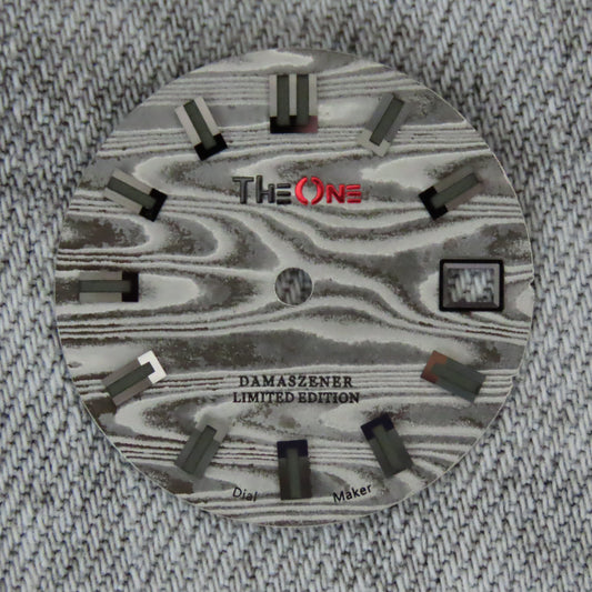 Dial Maker - Damascus Raised Indices Dial