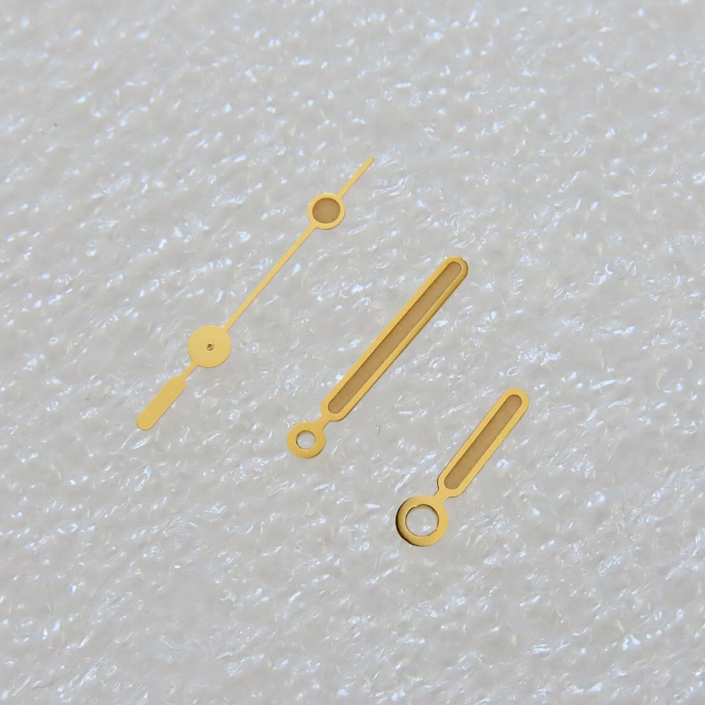 Dial Maker - Yellow Gold Nautilus Style Hands for Seiko Modws