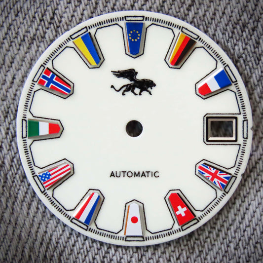 Dial Maker - Full lume dial National Flag Collection