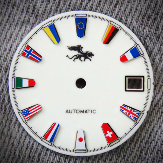 Dial Maker - Full lume dial National Flag Collection