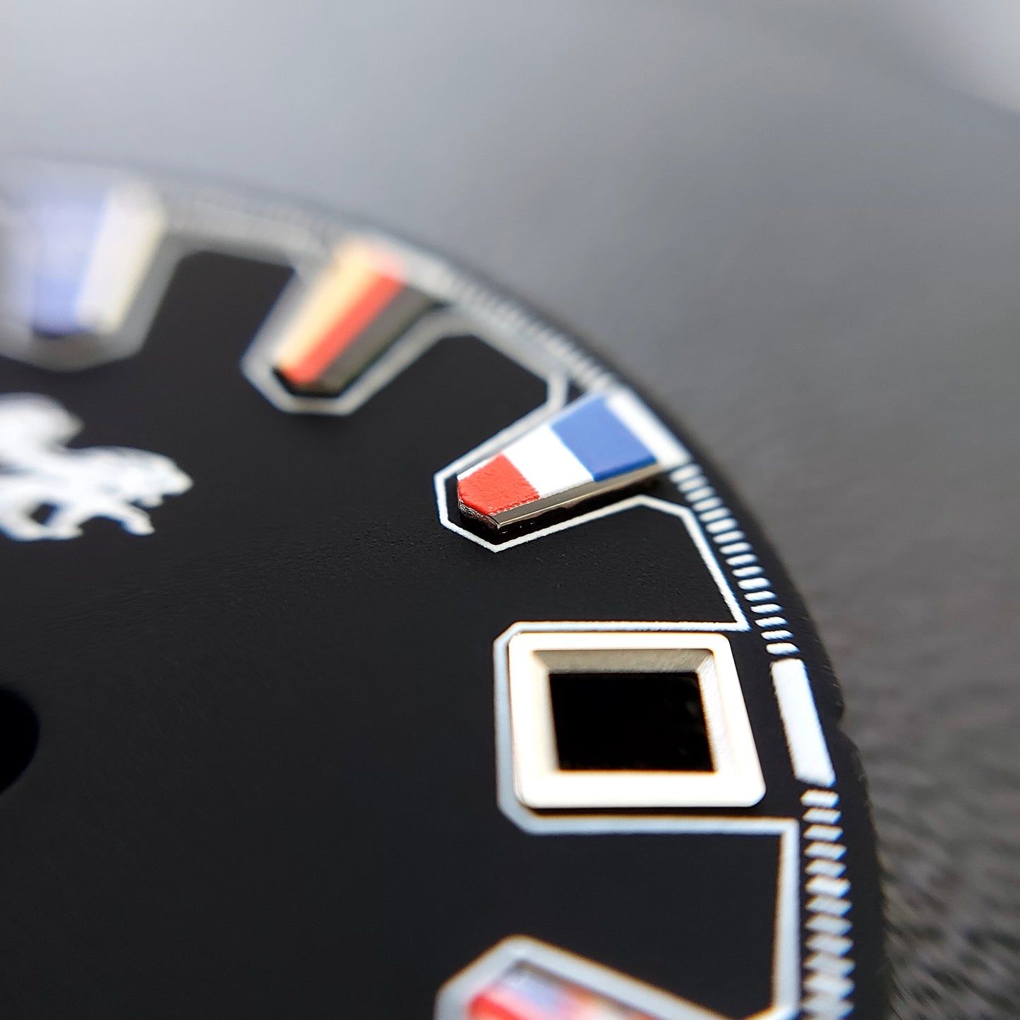 Dial Maker - Matte Black dial National Flag Collection