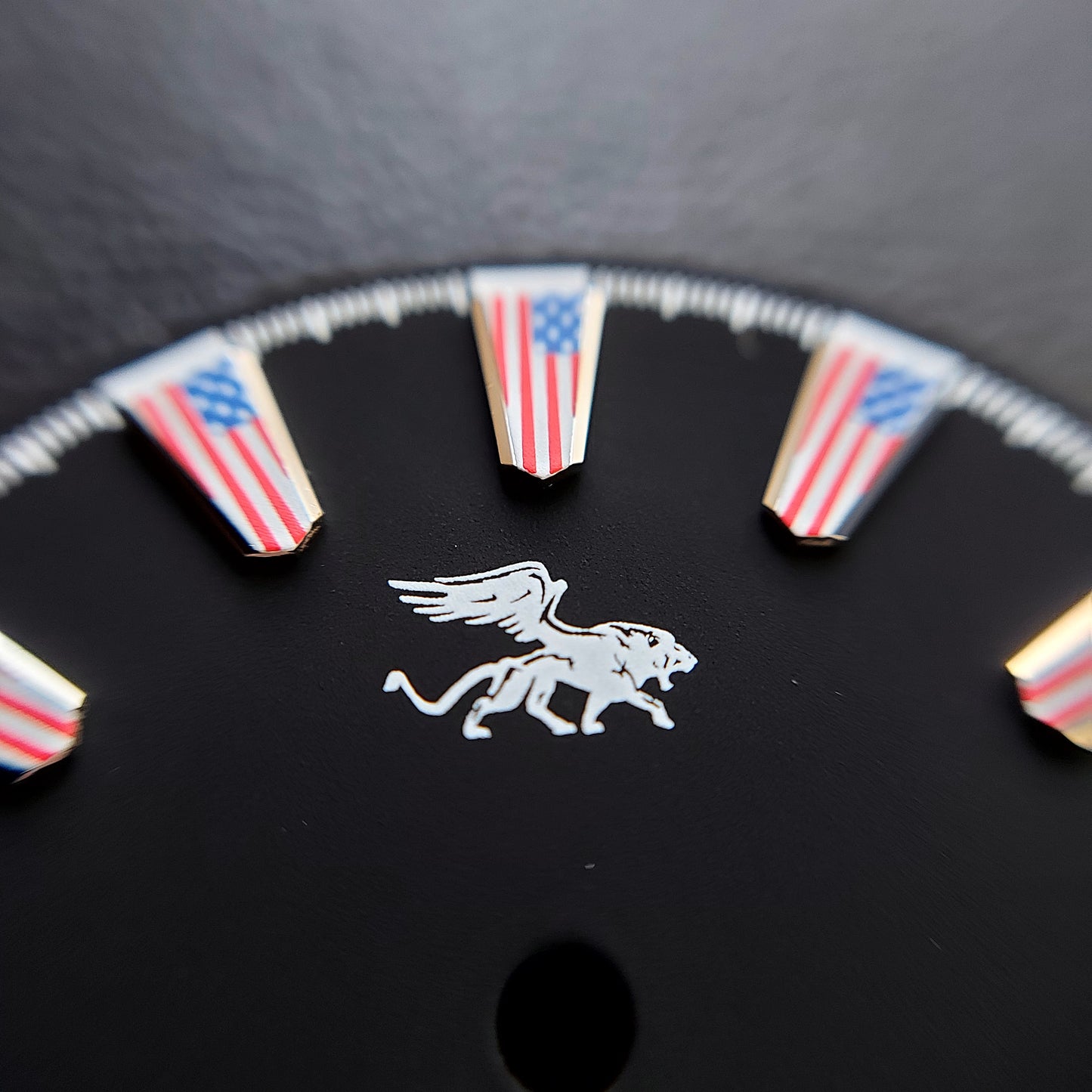 Dial Maker - Matte Black dial National Flag Collection