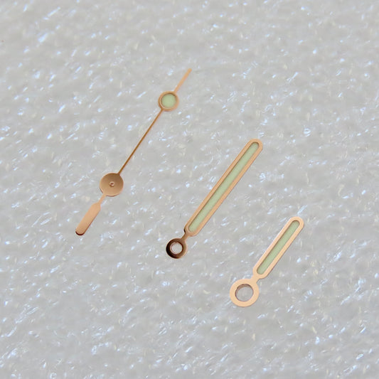 Dial maker - Nautilus Rose Gold Hands for seiko mod