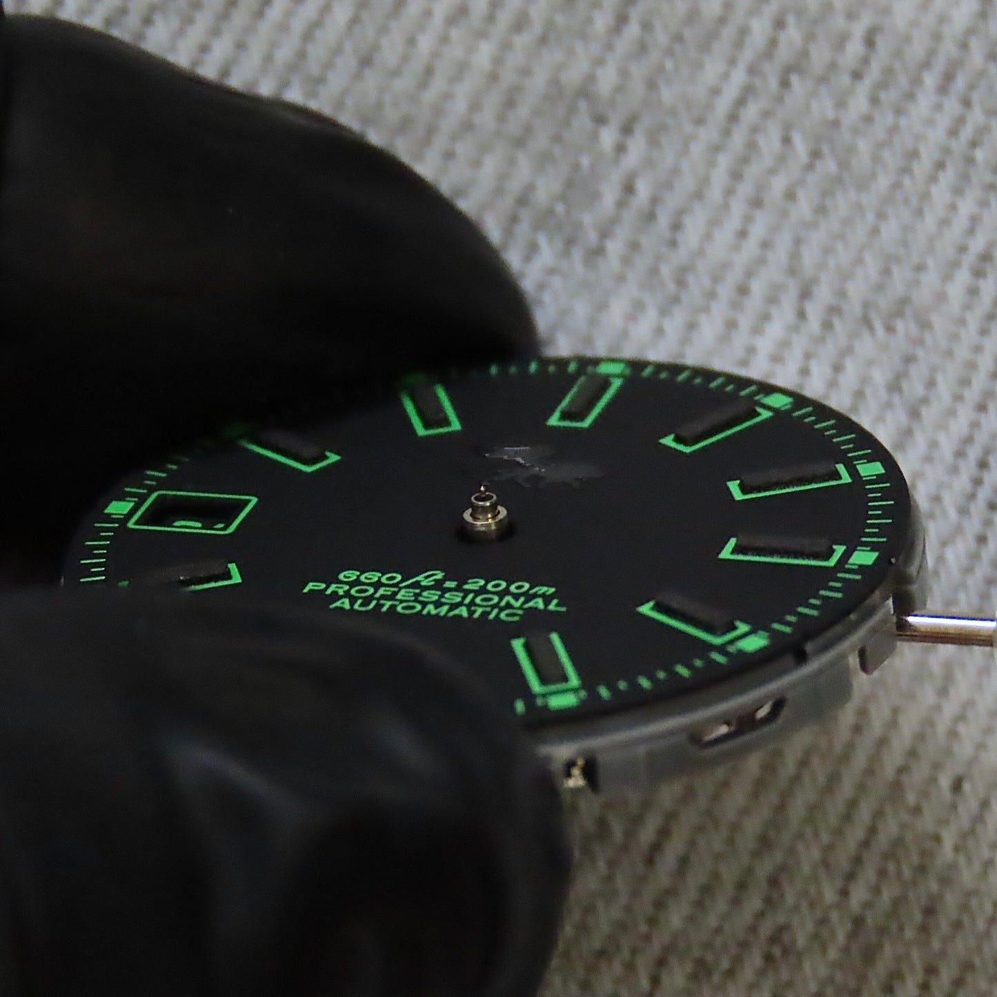 Dial maker - 50 layers lume dial 9 O'clock date window