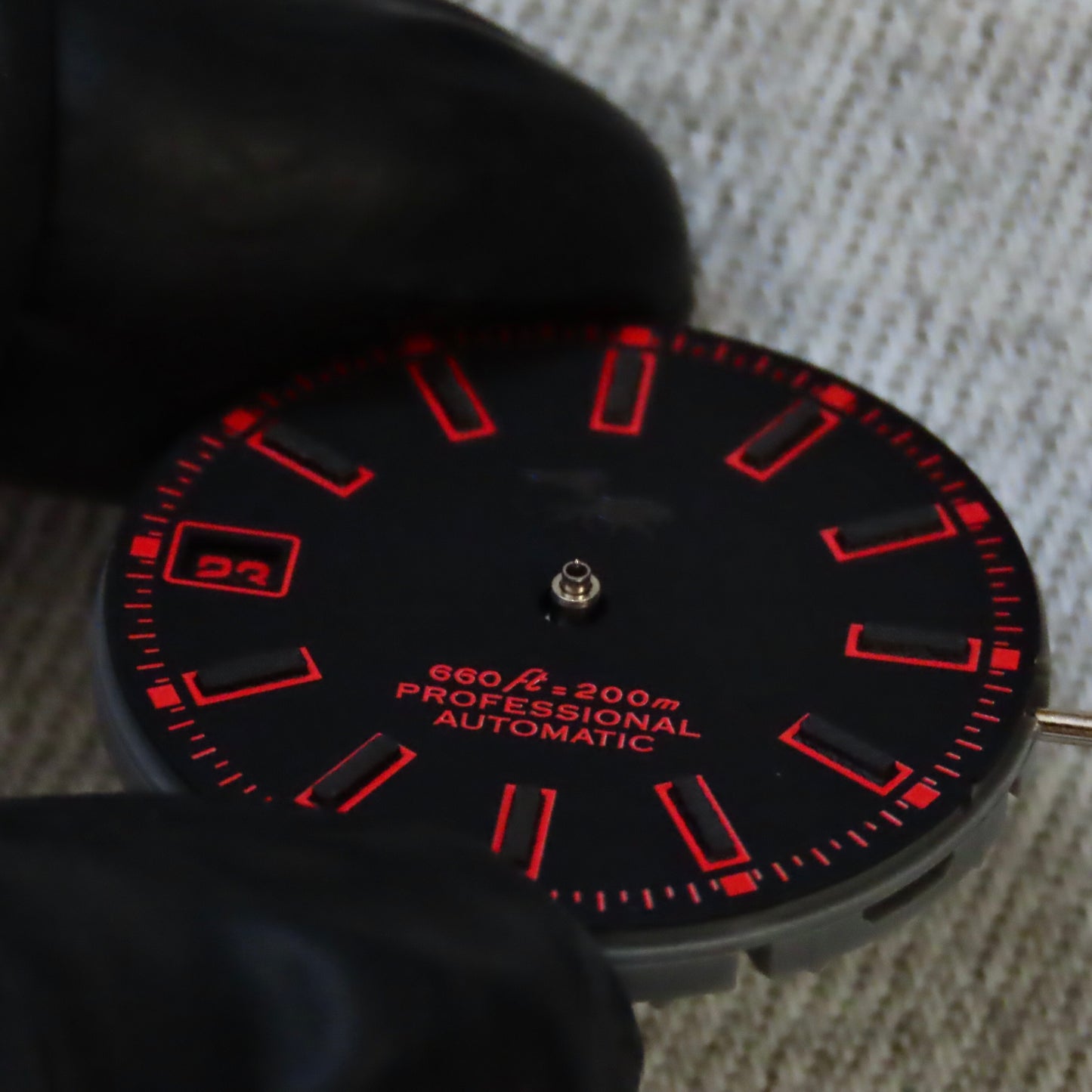 Dial maker - 50 layers lume dial 9 O'clock date window