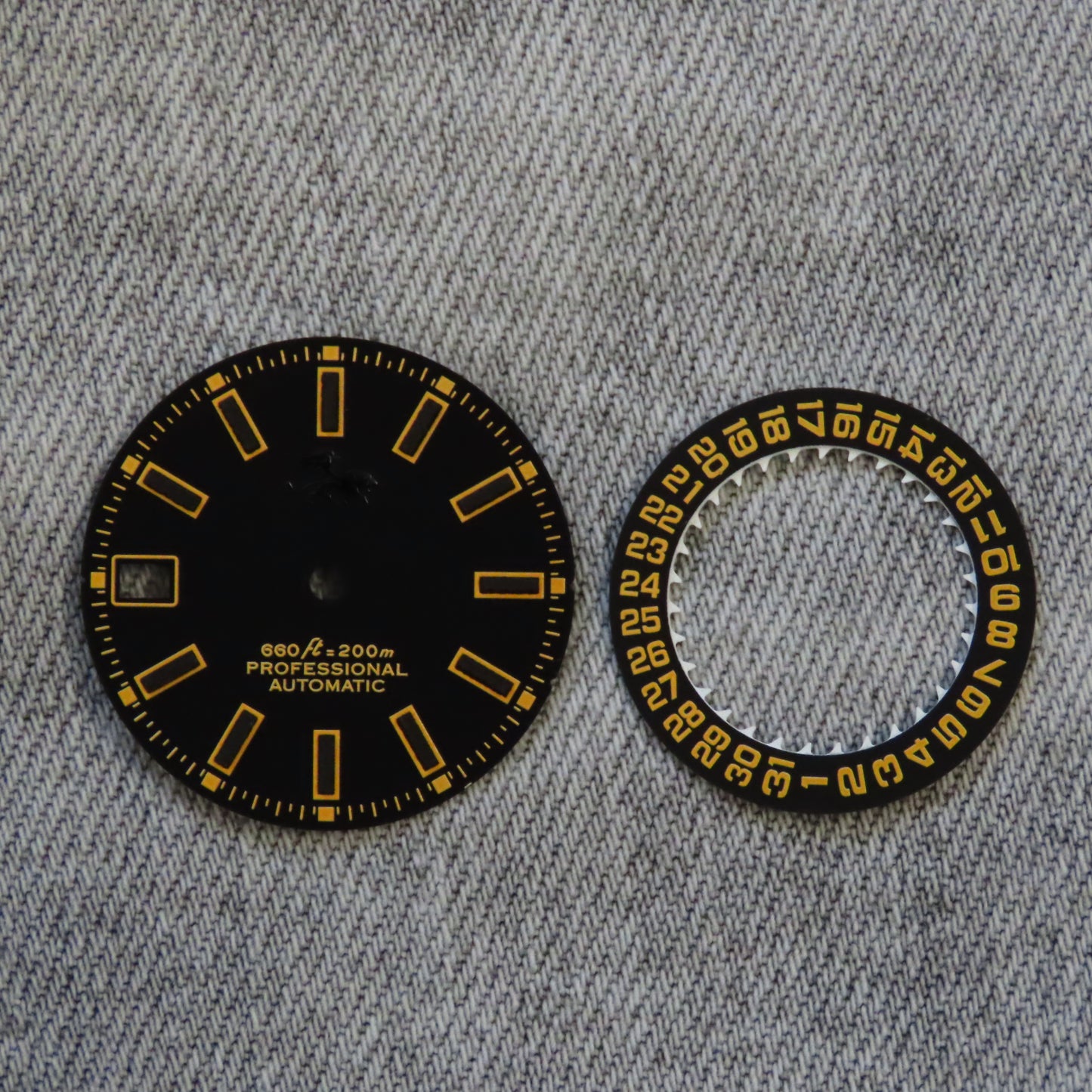 Dial maker - 50 layers lume dial 9 O'clock date window